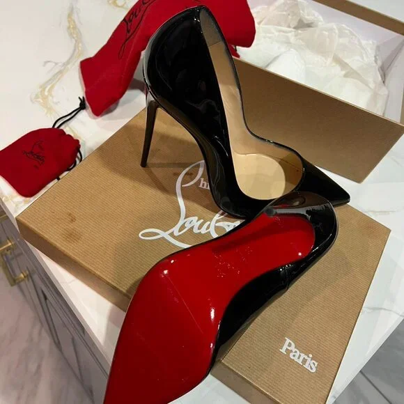 Christian Louboutin So Kate 120 patent pumps - Picture 3 of 6